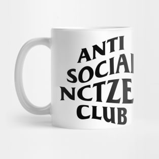 Anti social, NCTzen club. Mug